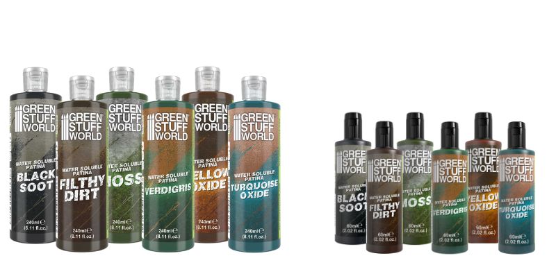 Toutes les patinas Green Stuff World